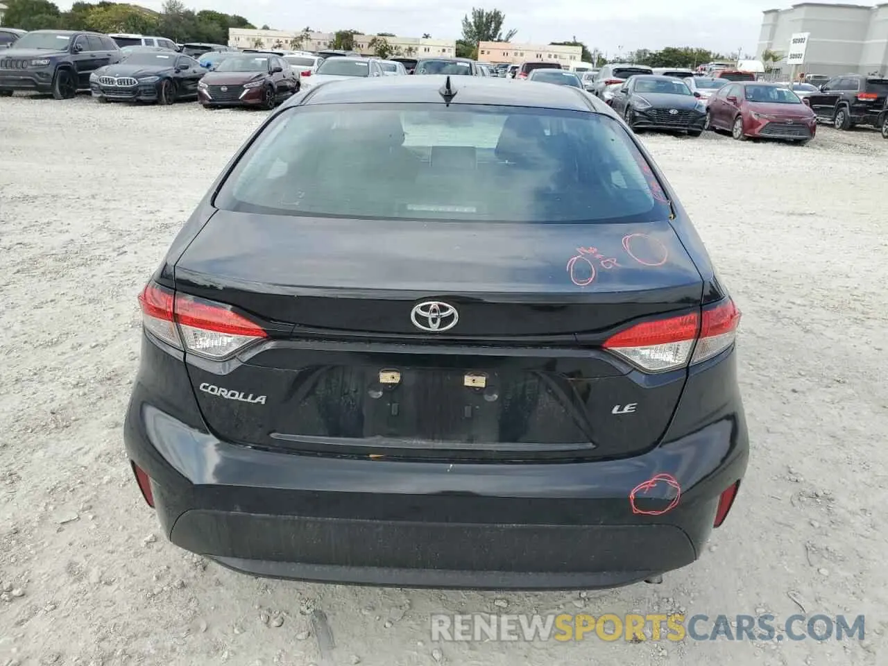 6 Фотография поврежденного автомобиля 5YFEPMAE4MP177469 TOYOTA COROLLA 2021