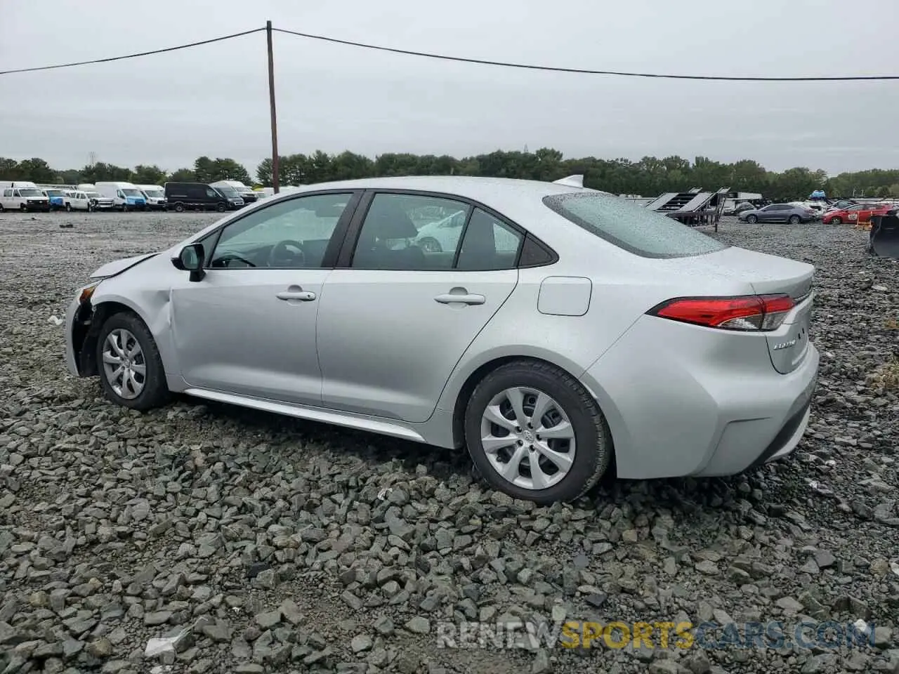 2 Photograph of a damaged car 5YFEPMAE4MP179335 TOYOTA COROLLA 2021