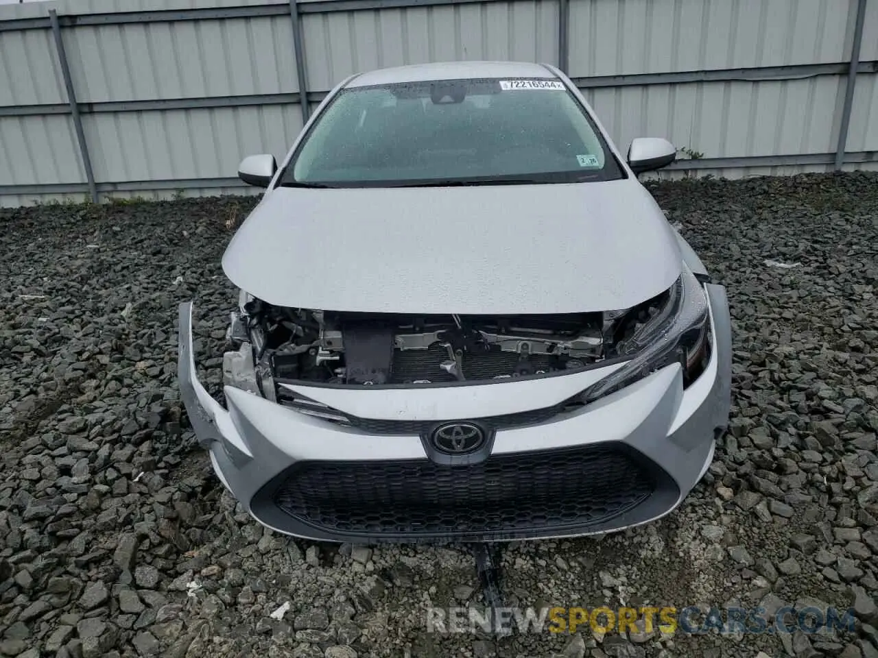 5 Photograph of a damaged car 5YFEPMAE4MP179335 TOYOTA COROLLA 2021