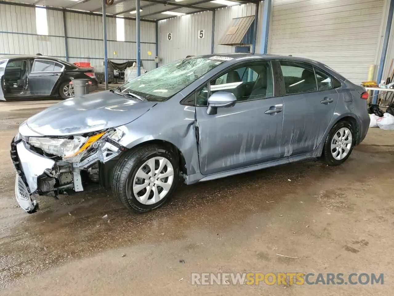 1 Photograph of a damaged car 5YFEPMAE4MP179416 TOYOTA COROLLA 2021