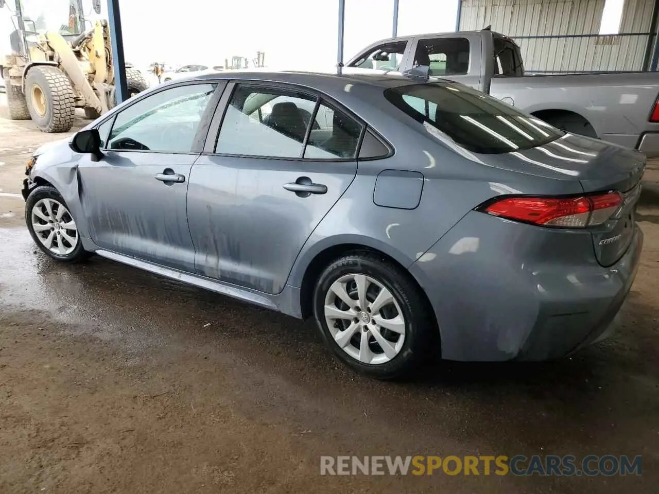 2 Photograph of a damaged car 5YFEPMAE4MP179416 TOYOTA COROLLA 2021