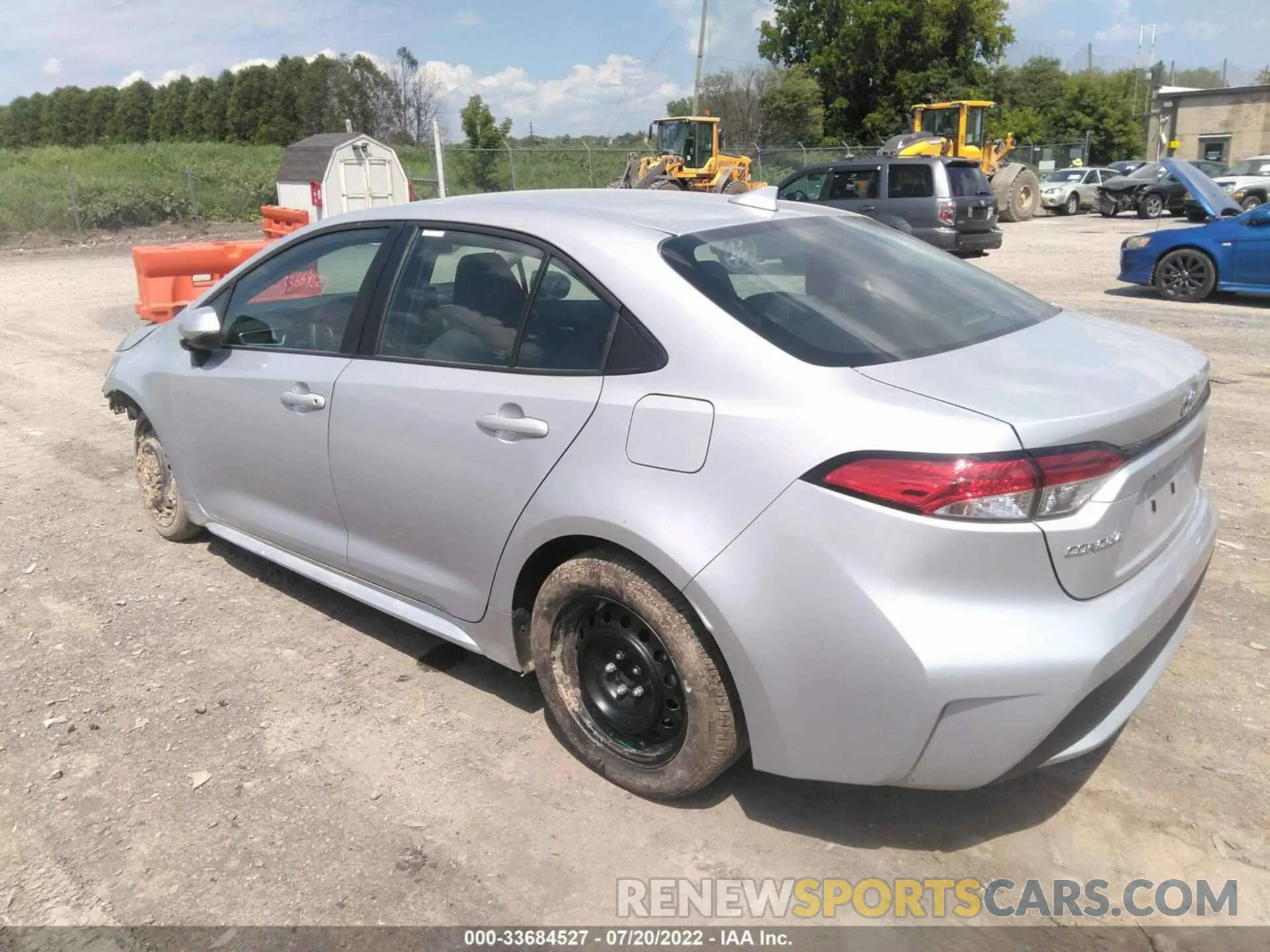 3 Фотография поврежденного автомобиля 5YFEPMAE4MP182008 TOYOTA COROLLA 2021