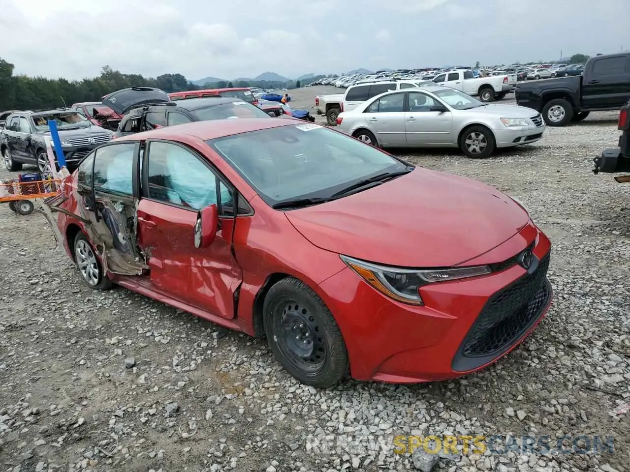 4 Фотография поврежденного автомобиля 5YFEPMAE4MP182526 TOYOTA COROLLA 2021