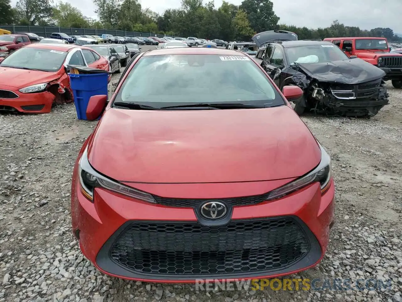 5 Фотография поврежденного автомобиля 5YFEPMAE4MP182526 TOYOTA COROLLA 2021
