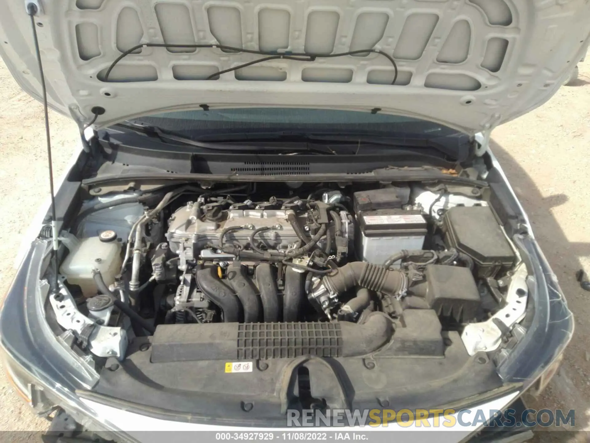 10 Фотография поврежденного автомобиля 5YFEPMAE4MP183014 TOYOTA COROLLA 2021