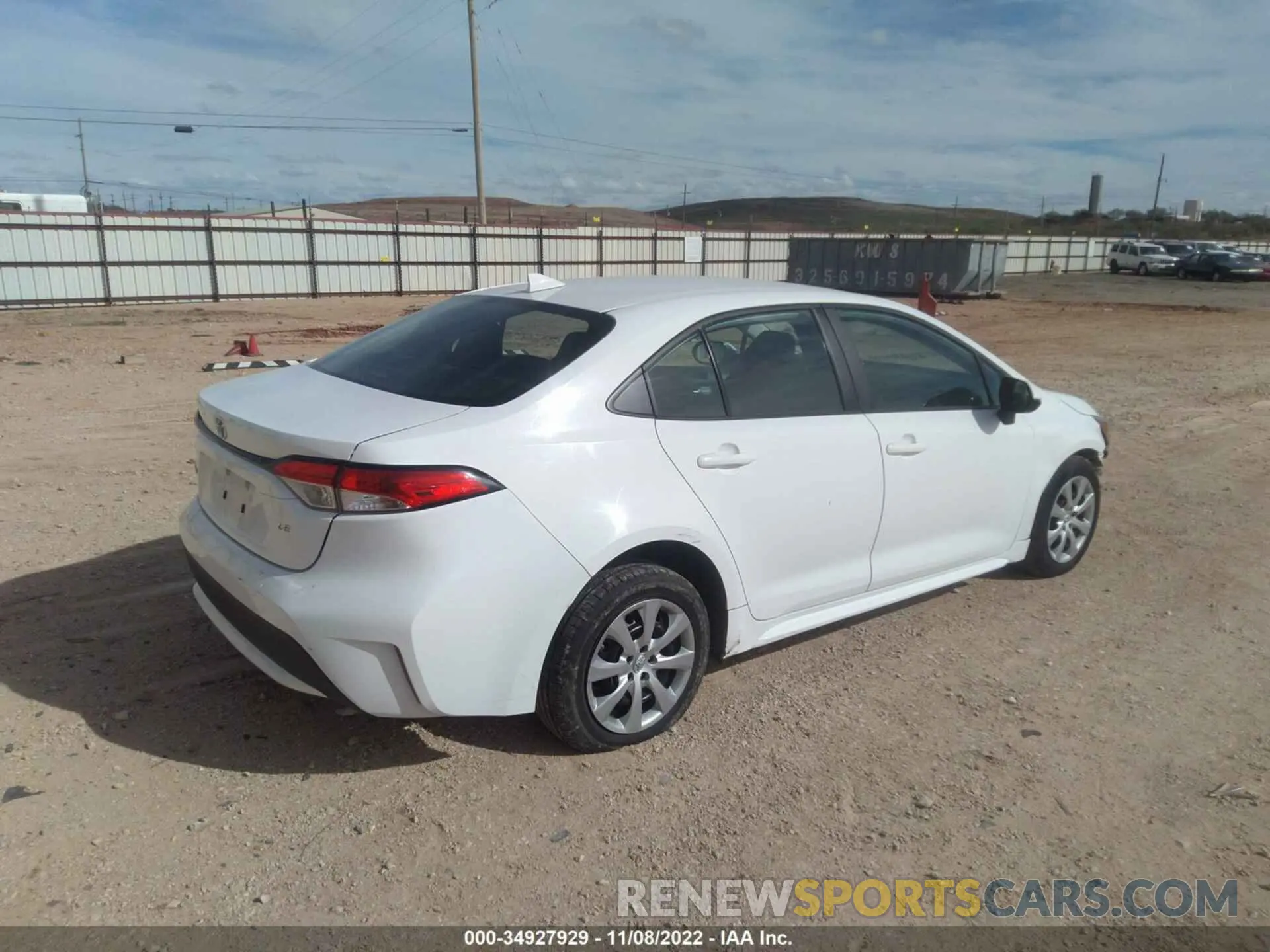 4 Фотография поврежденного автомобиля 5YFEPMAE4MP183014 TOYOTA COROLLA 2021