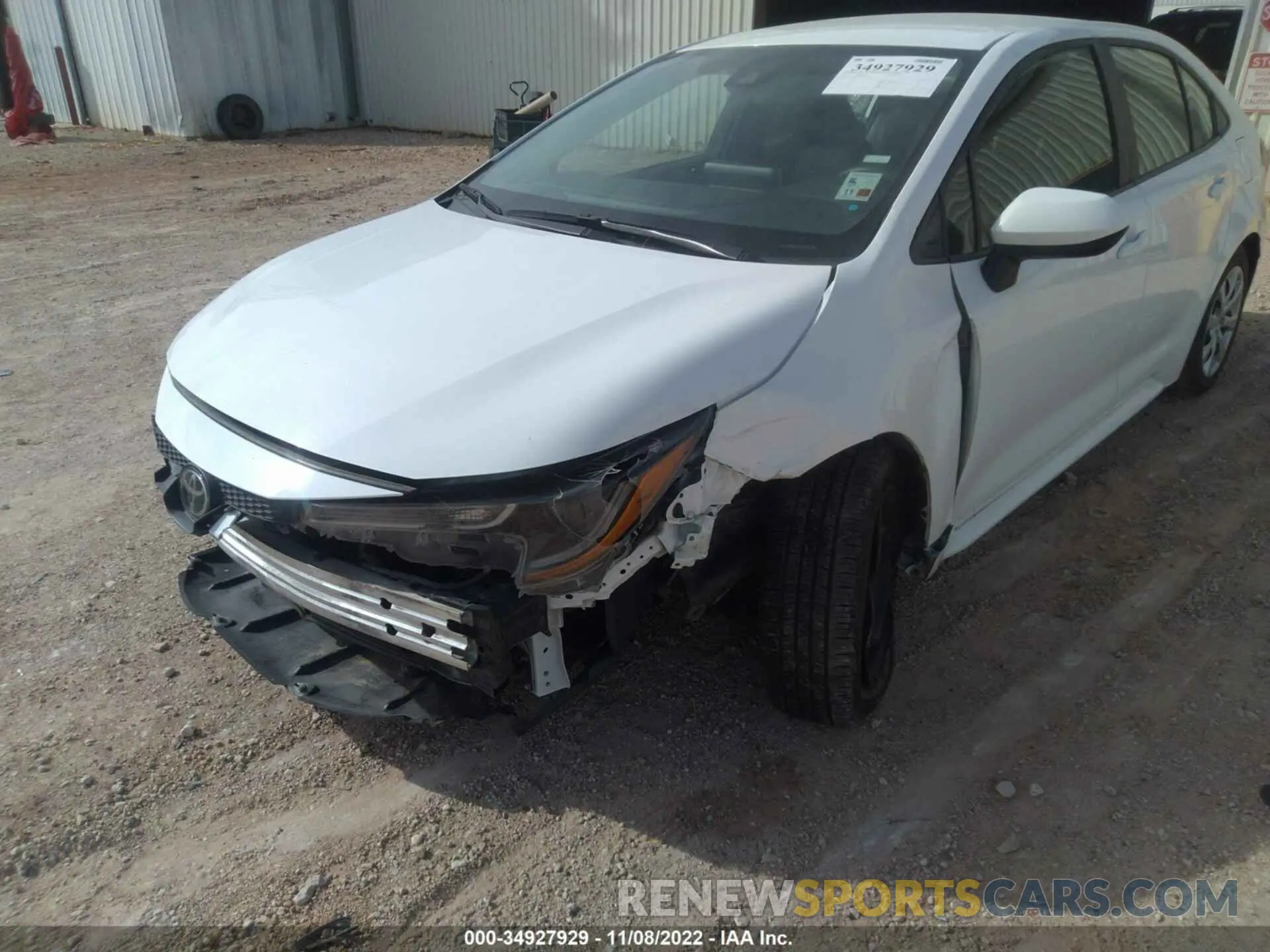 6 Фотография поврежденного автомобиля 5YFEPMAE4MP183014 TOYOTA COROLLA 2021