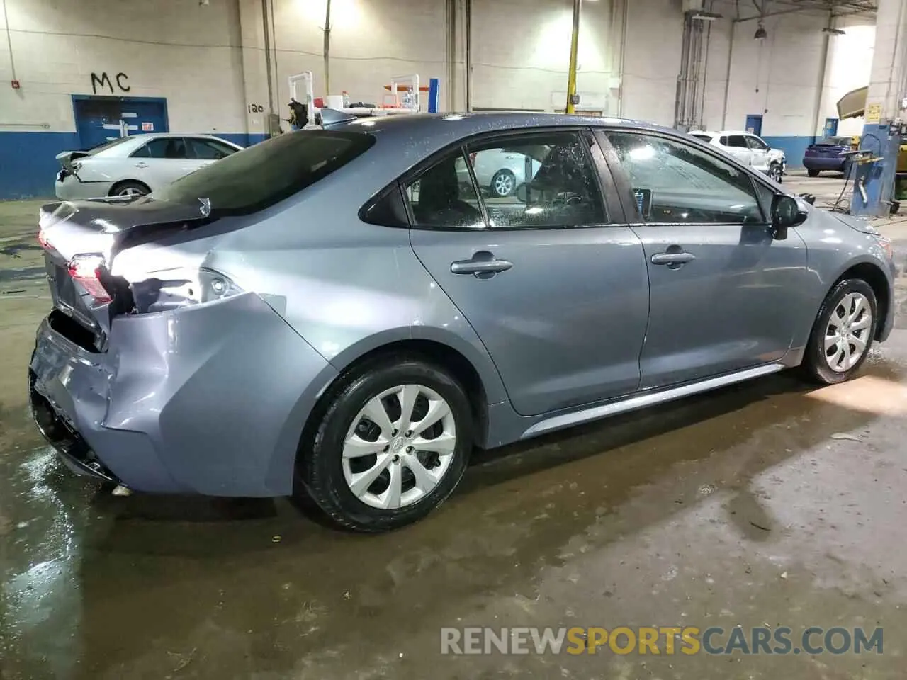 3 Photograph of a damaged car 5YFEPMAE4MP187080 TOYOTA COROLLA 2021