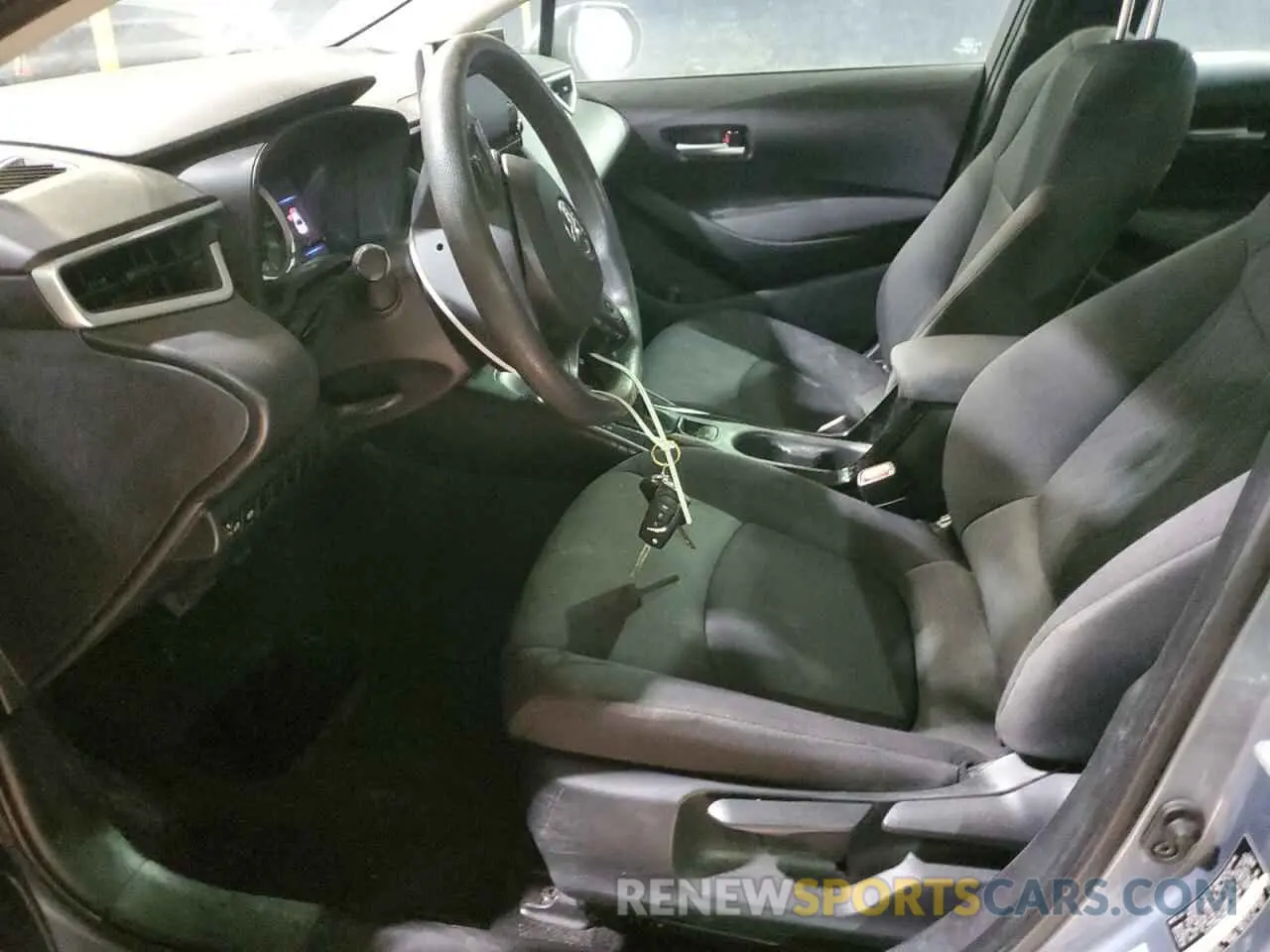 7 Photograph of a damaged car 5YFEPMAE4MP187080 TOYOTA COROLLA 2021