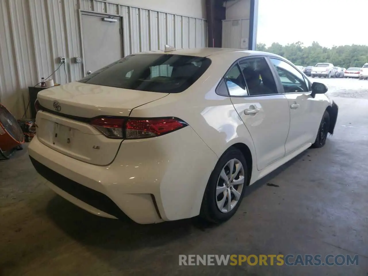 4 Photograph of a damaged car 5YFEPMAE4MP187547 TOYOTA COROLLA 2021