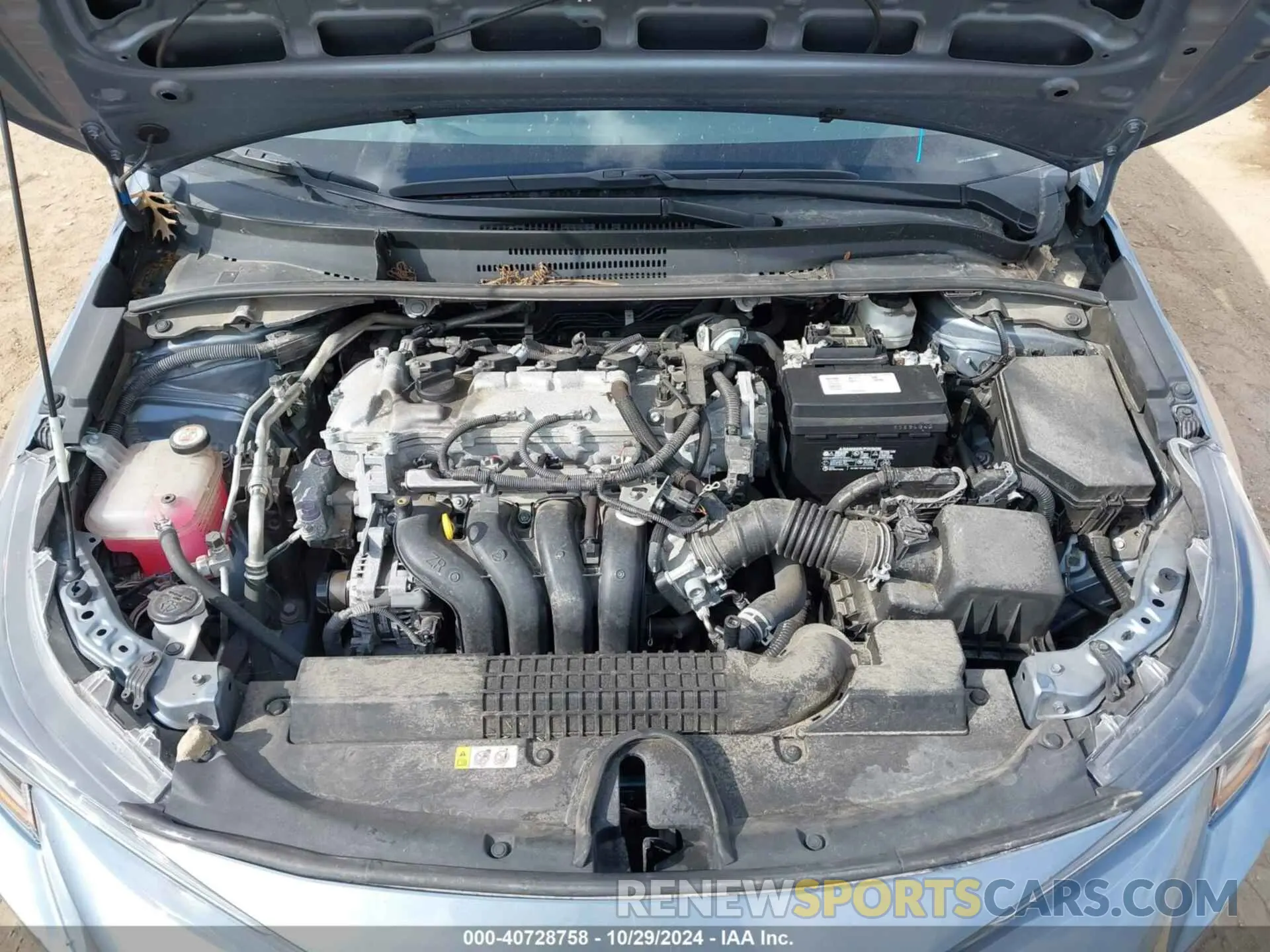 10 Photograph of a damaged car 5YFEPMAE4MP187838 TOYOTA COROLLA 2021
