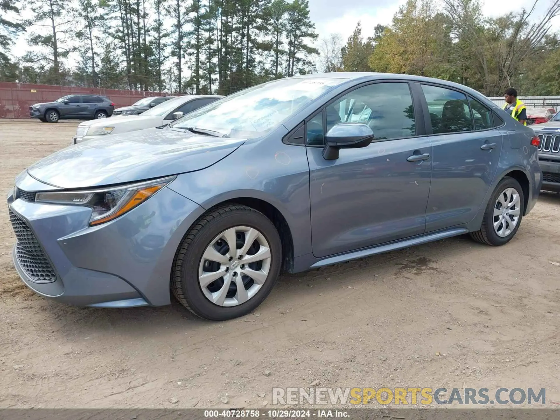 2 Photograph of a damaged car 5YFEPMAE4MP187838 TOYOTA COROLLA 2021