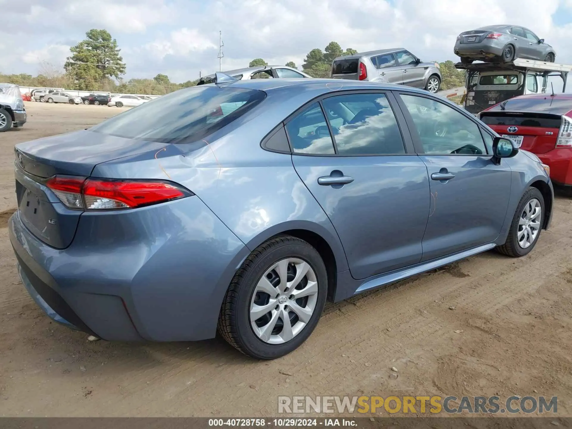 4 Photograph of a damaged car 5YFEPMAE4MP187838 TOYOTA COROLLA 2021