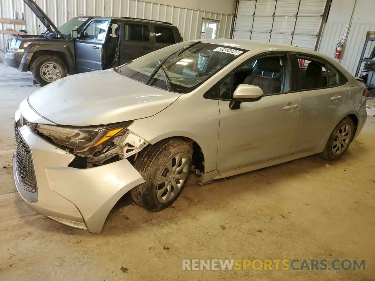 1 Photograph of a damaged car 5YFEPMAE4MP191081 TOYOTA COROLLA 2021