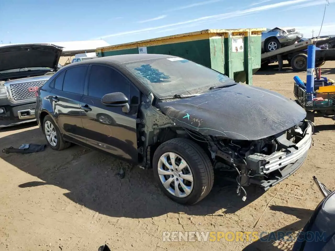 4 Photograph of a damaged car 5YFEPMAE4MP194031 TOYOTA COROLLA 2021