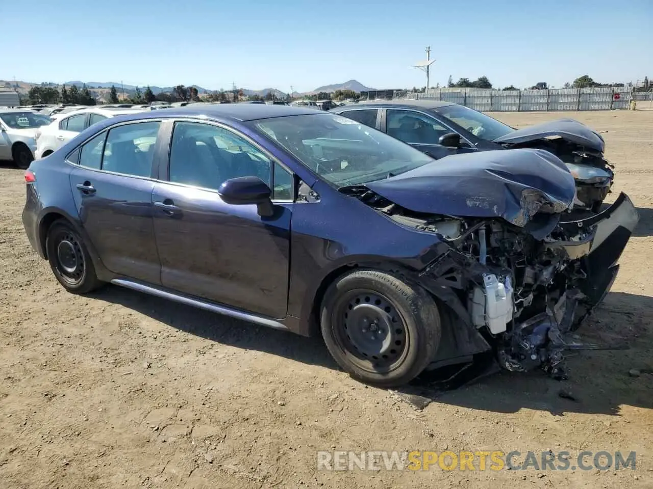 4 Photograph of a damaged car 5YFEPMAE4MP196233 TOYOTA COROLLA 2021