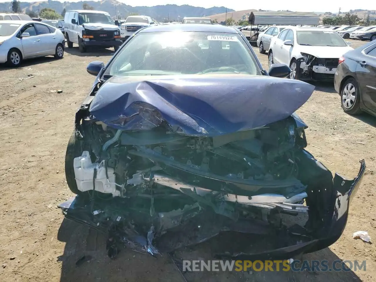 5 Photograph of a damaged car 5YFEPMAE4MP196233 TOYOTA COROLLA 2021