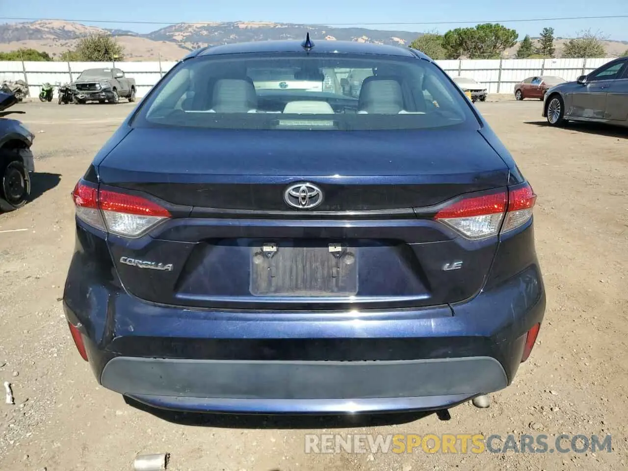6 Photograph of a damaged car 5YFEPMAE4MP196233 TOYOTA COROLLA 2021