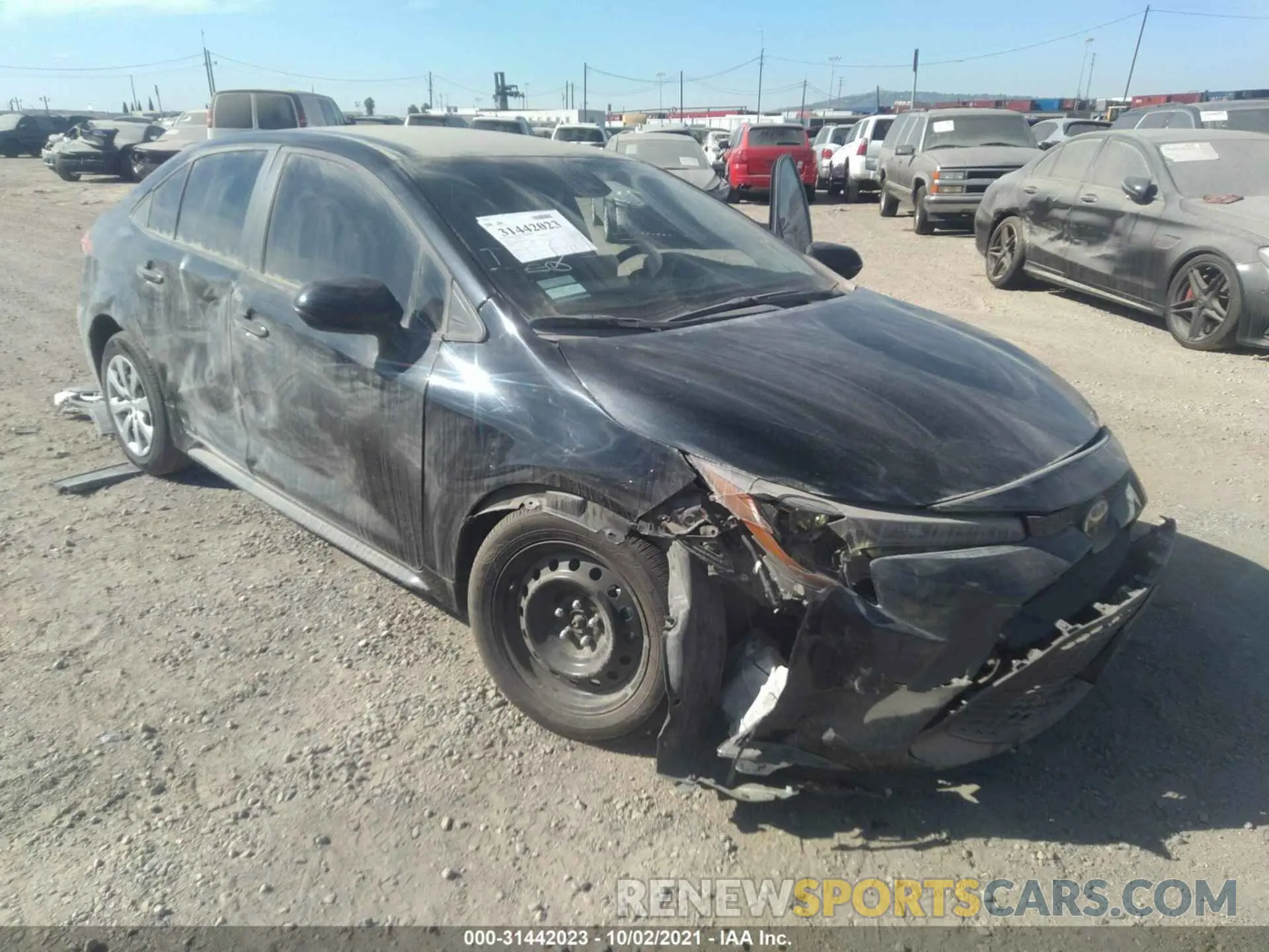 6 Photograph of a damaged car 5YFEPMAE4MP198029 TOYOTA COROLLA 2021