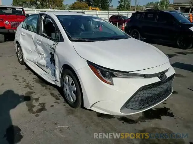 11 Photograph of a damaged car 5YFEPMAE4MP199665 TOYOTA COROLLA 2021