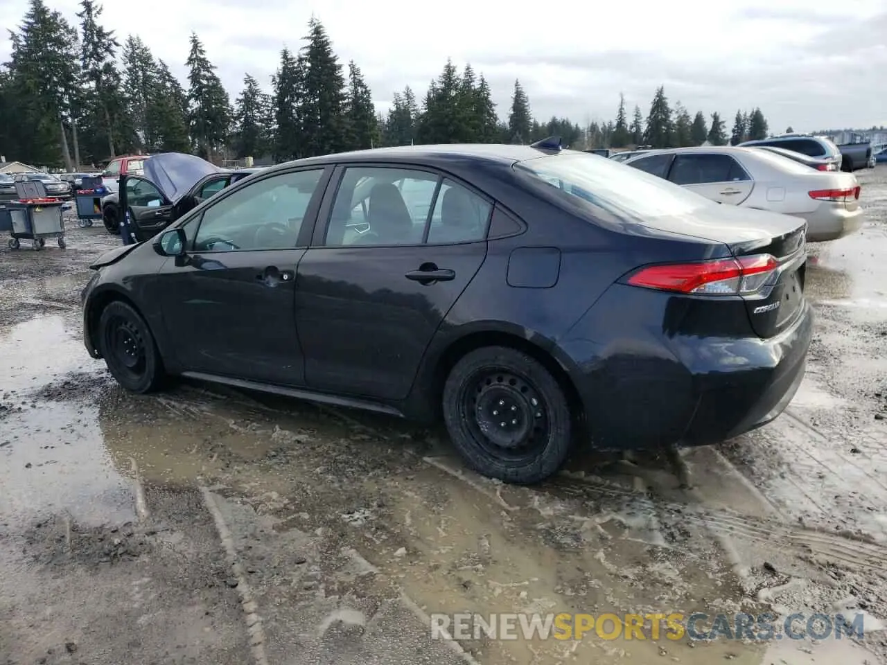2 Photograph of a damaged car 5YFEPMAE4MP203746 TOYOTA COROLLA 2021