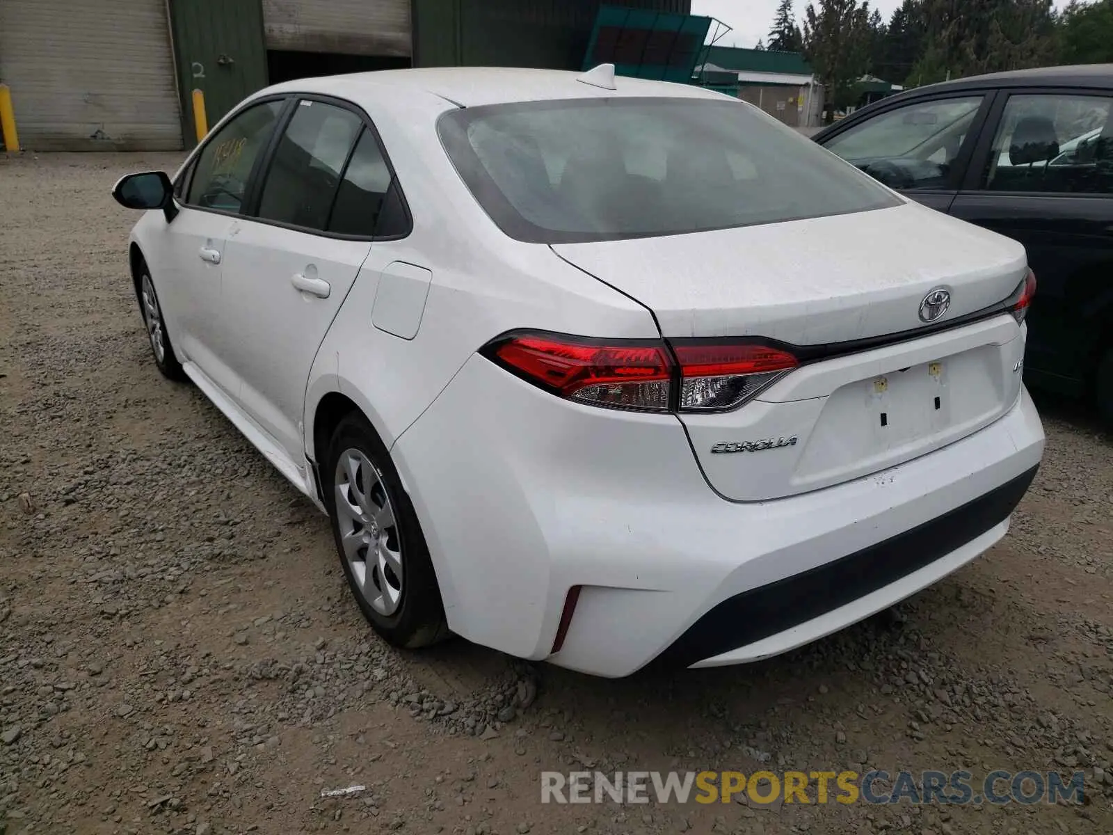 3 Photograph of a damaged car 5YFEPMAE4MP207456 TOYOTA COROLLA 2021
