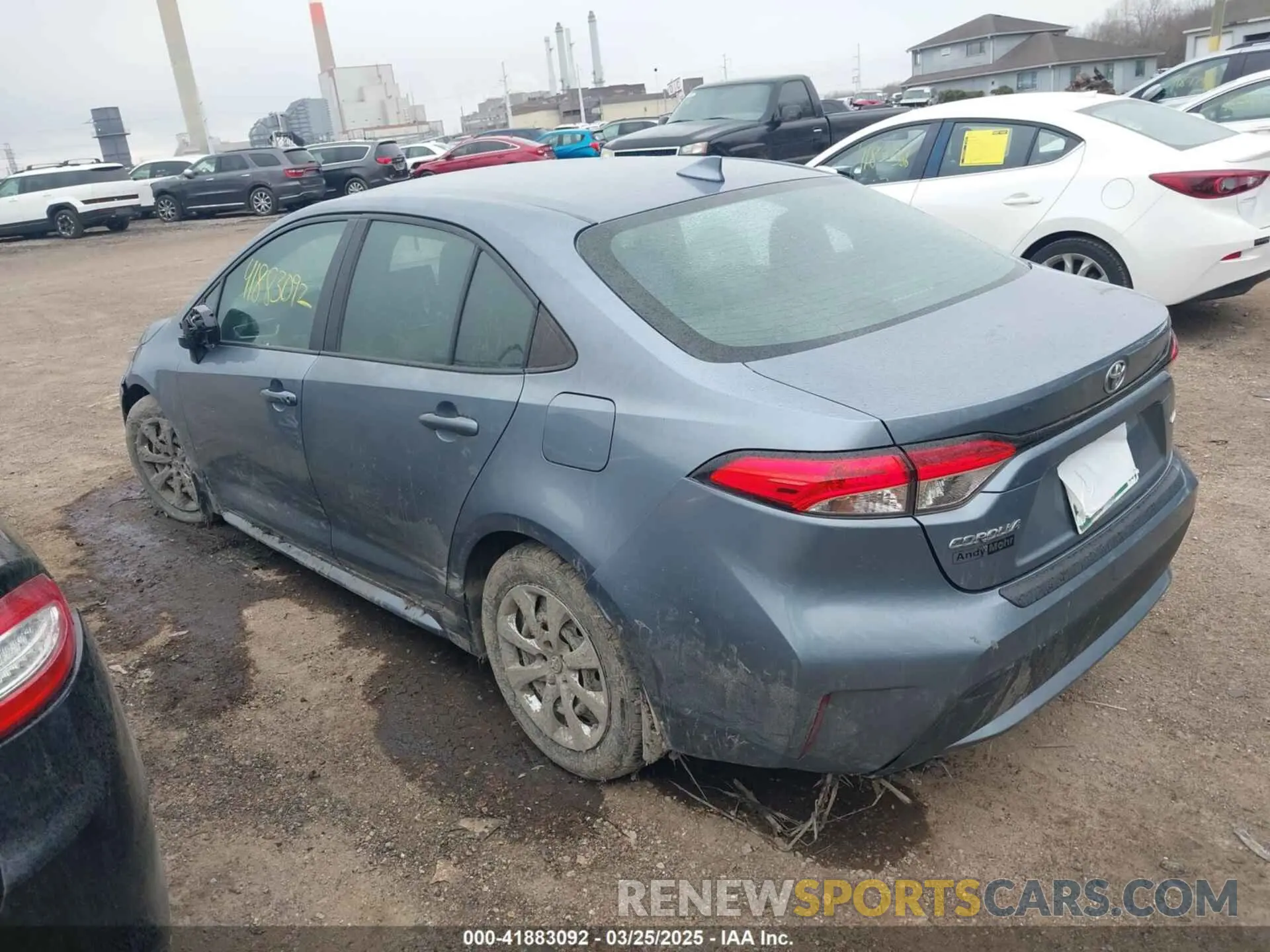 3 Фотография поврежденного автомобиля 5YFEPMAE4MP212396 TOYOTA COROLLA 2021