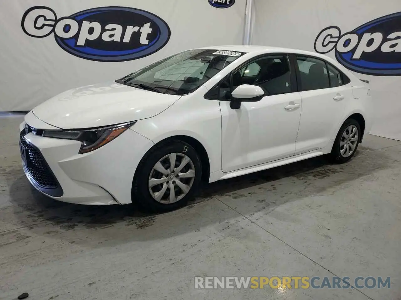 1 Photograph of a damaged car 5YFEPMAE4MP223575 TOYOTA COROLLA 2021