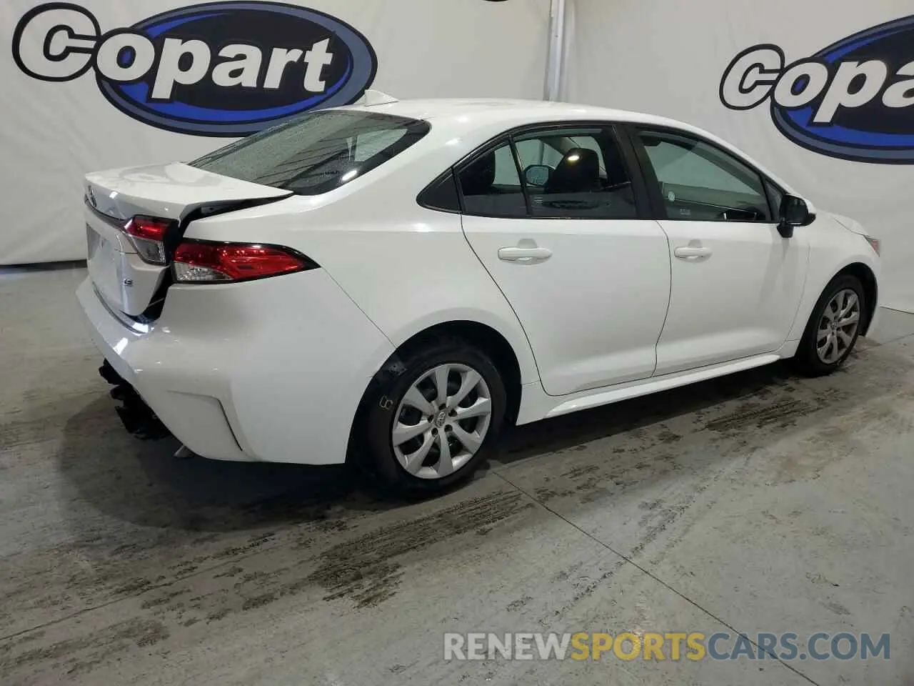 3 Photograph of a damaged car 5YFEPMAE4MP223575 TOYOTA COROLLA 2021