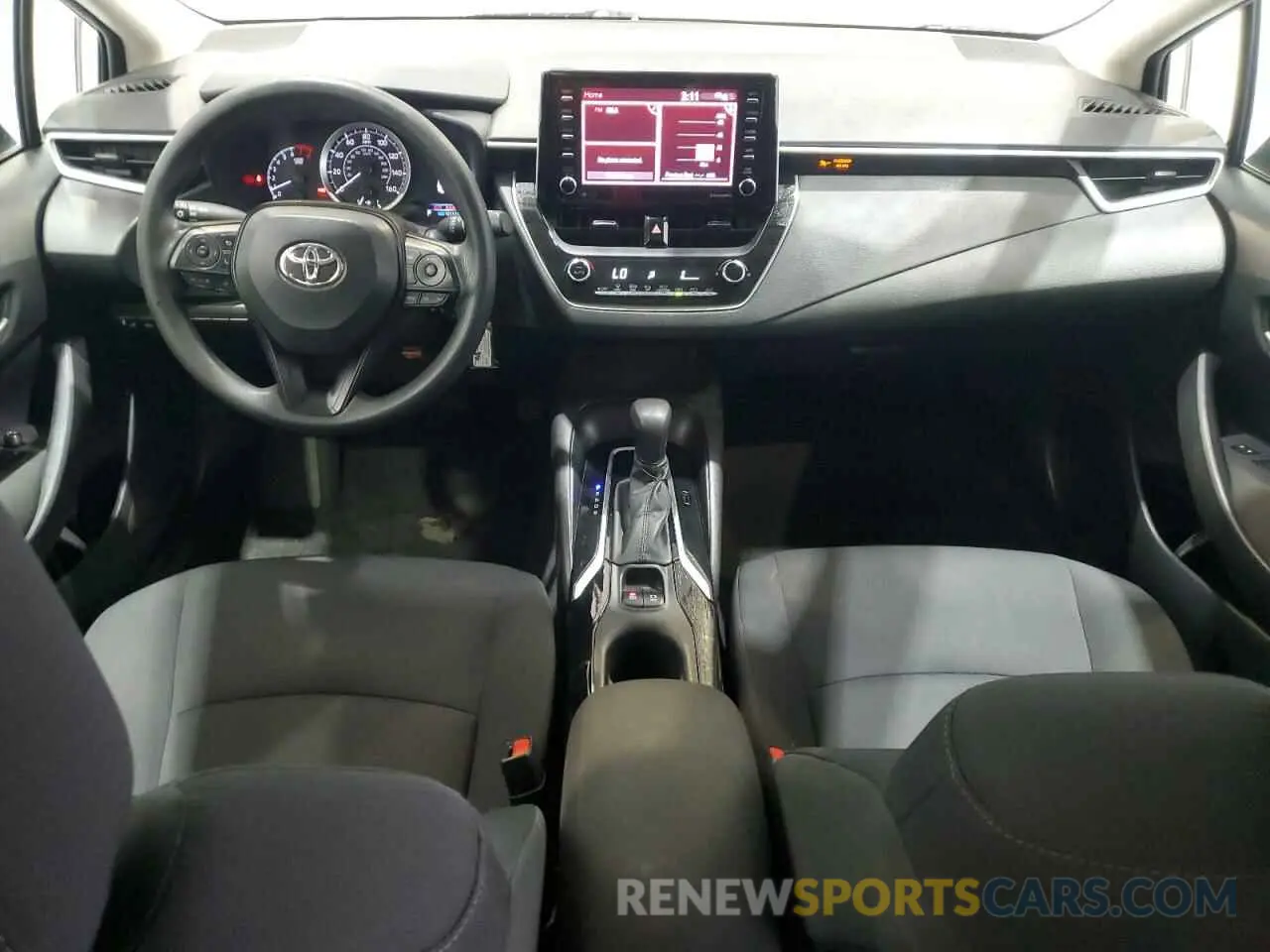 8 Photograph of a damaged car 5YFEPMAE4MP223575 TOYOTA COROLLA 2021