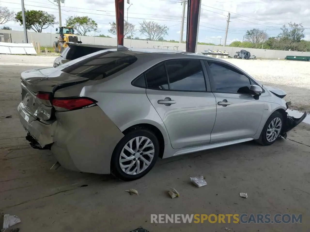 3 Фотография поврежденного автомобиля 5YFEPMAE4MP227416 TOYOTA COROLLA 2021