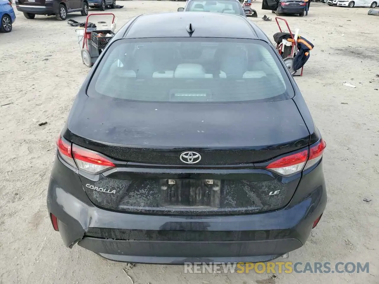 6 Photograph of a damaged car 5YFEPMAE4MP229697 TOYOTA COROLLA 2021
