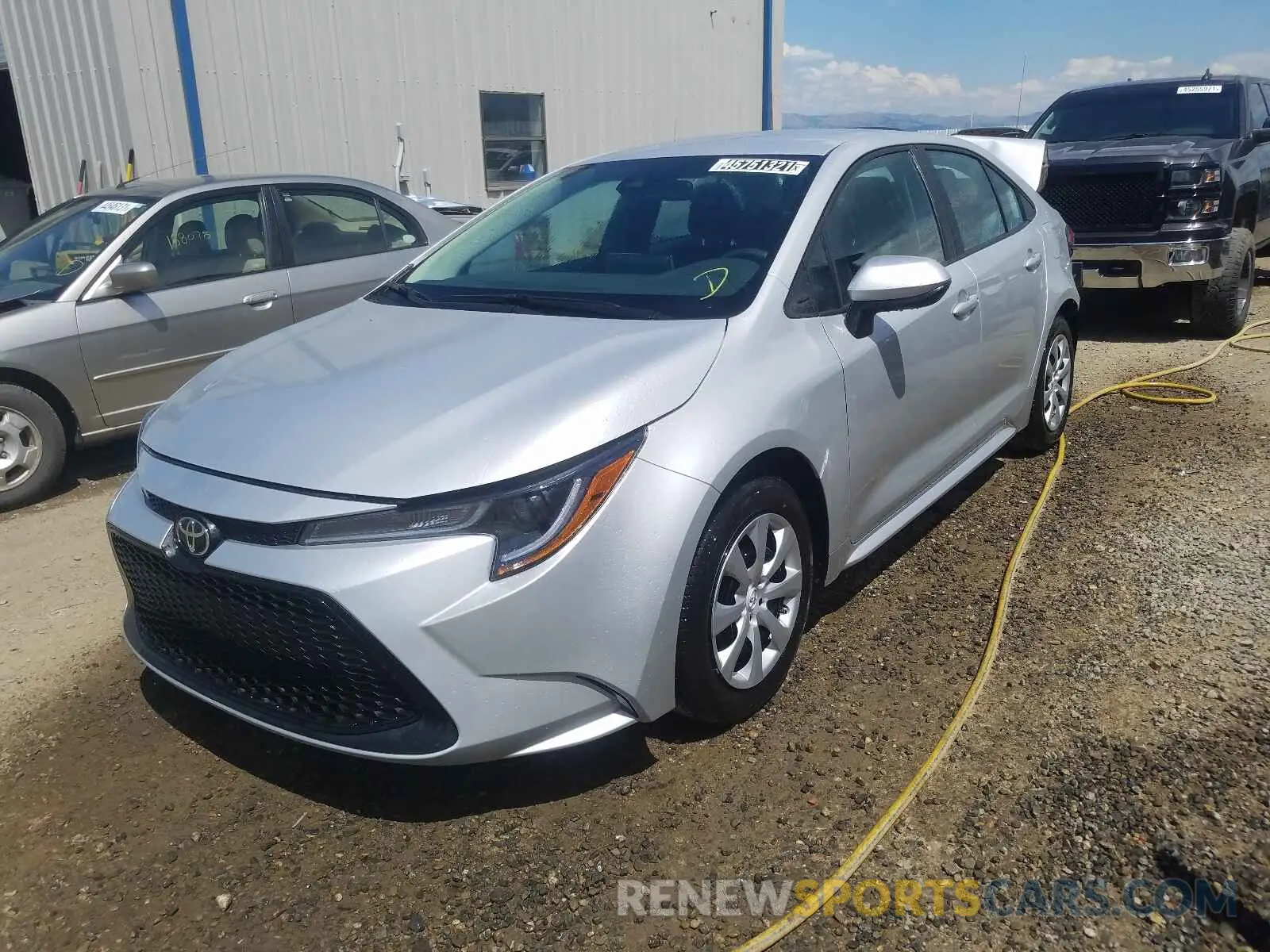 2 Photograph of a damaged car 5YFEPMAE4MP230686 TOYOTA COROLLA 2021