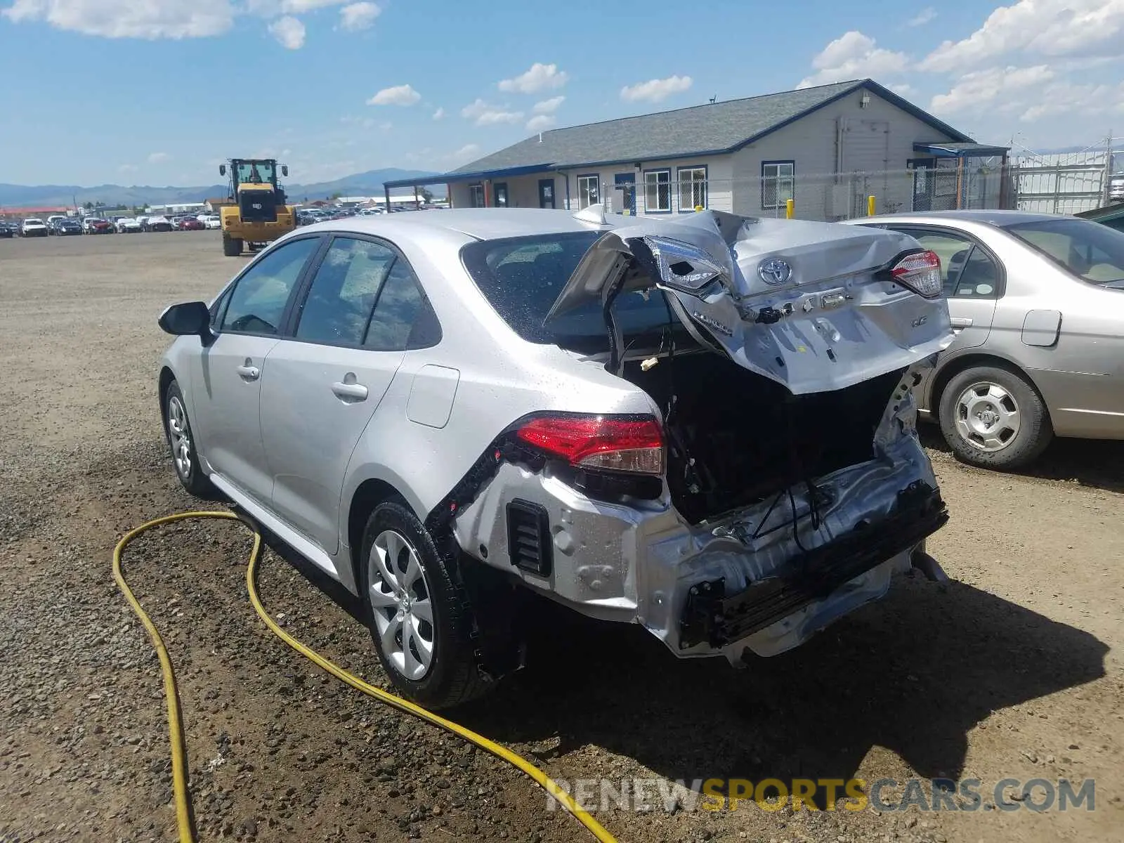 3 Photograph of a damaged car 5YFEPMAE4MP230686 TOYOTA COROLLA 2021