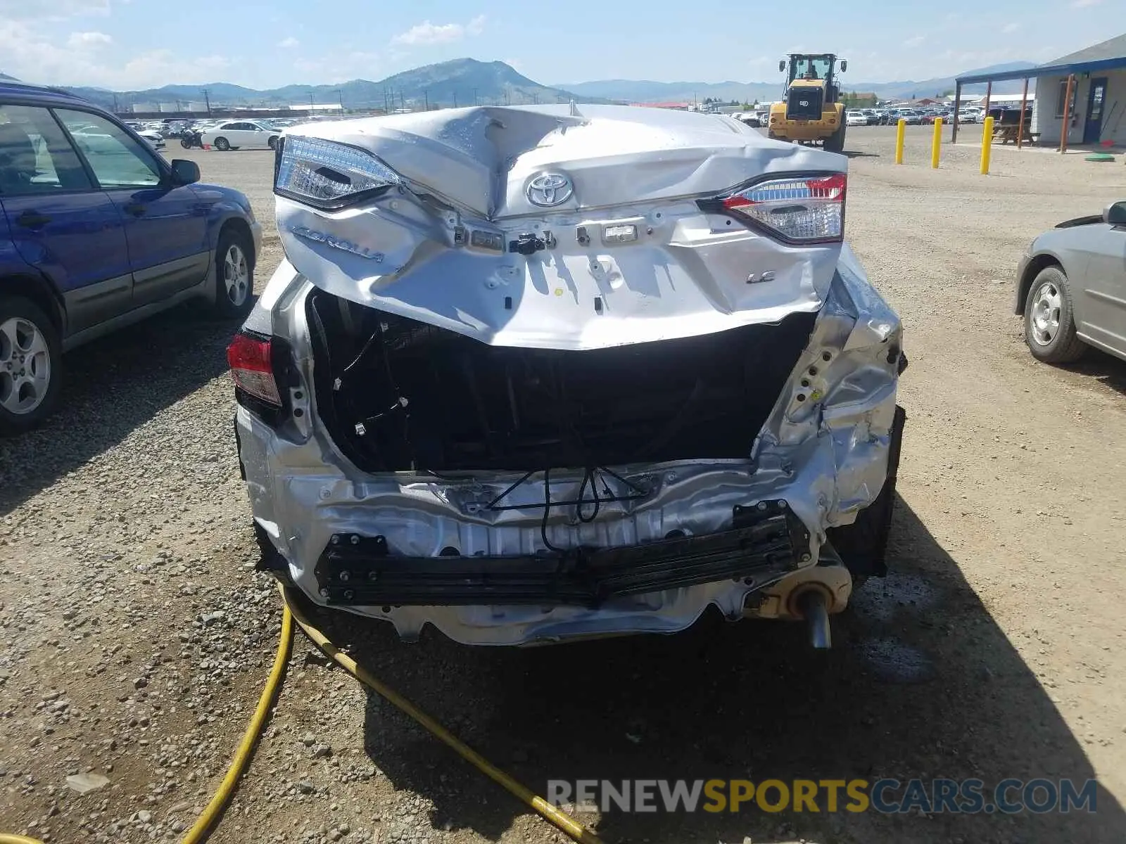 9 Photograph of a damaged car 5YFEPMAE4MP230686 TOYOTA COROLLA 2021