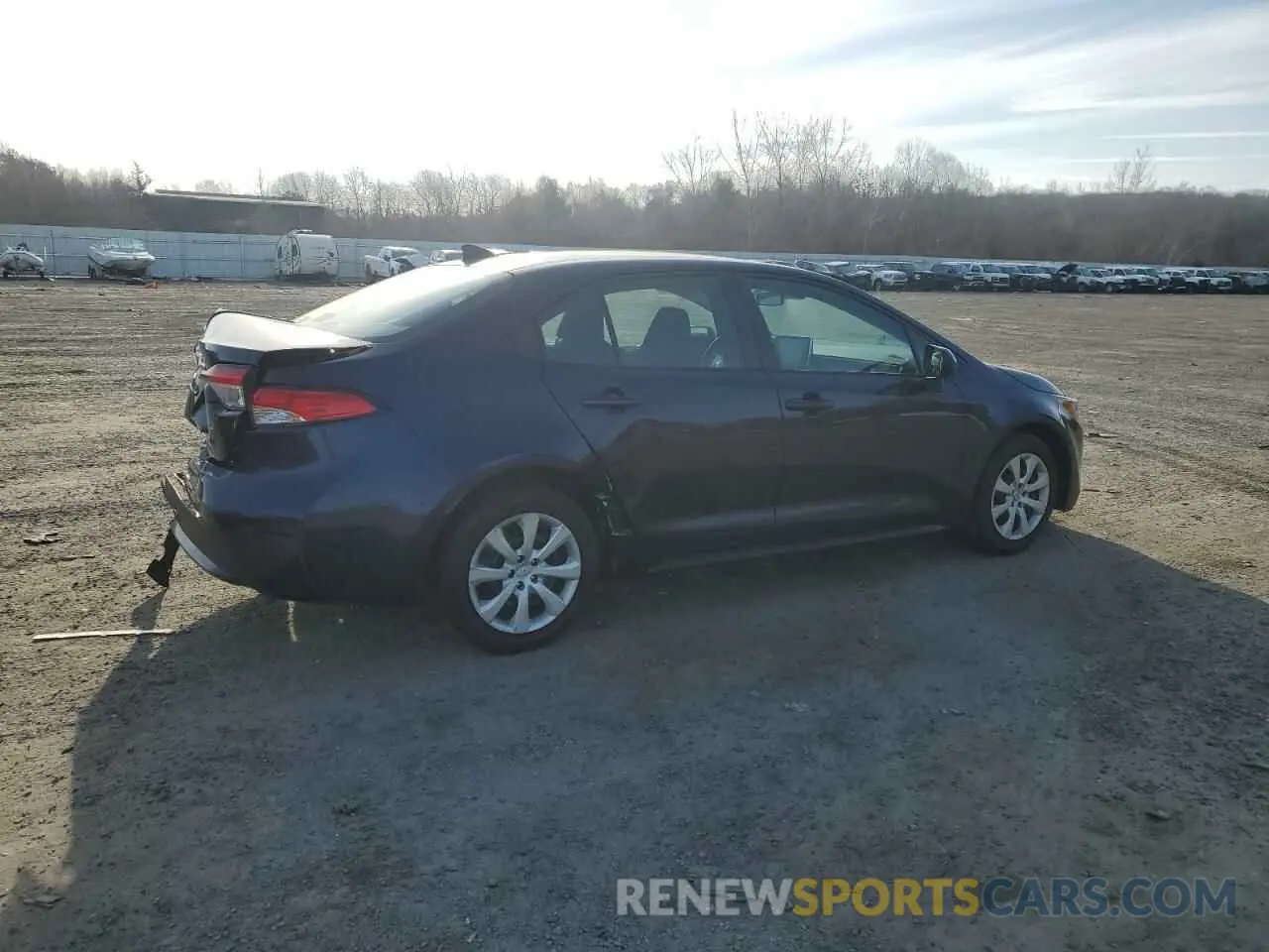 3 Photograph of a damaged car 5YFEPMAE4MP231403 TOYOTA COROLLA 2021