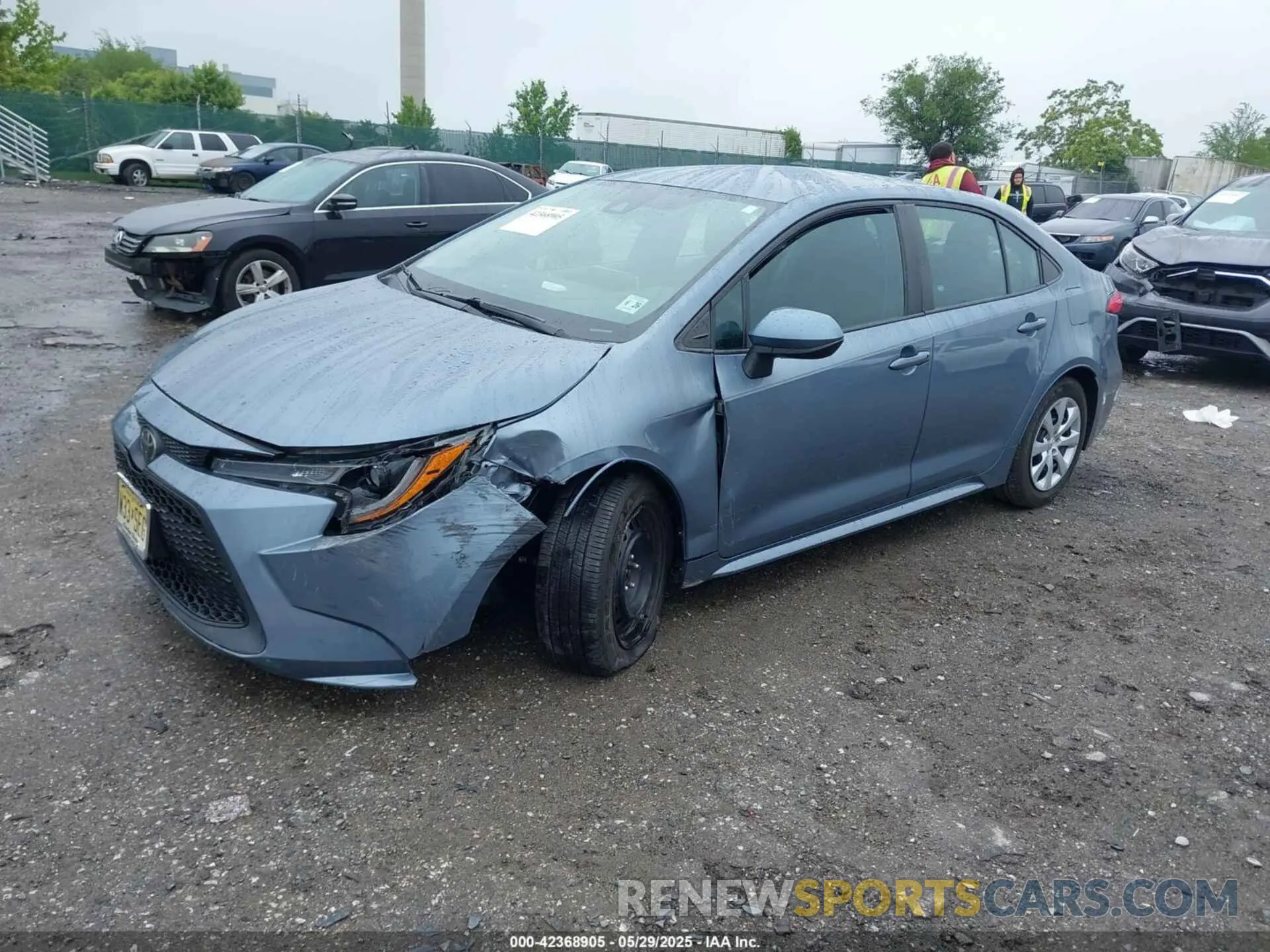 2 Фотография поврежденного автомобиля 5YFEPMAE4MP236066 TOYOTA COROLLA 2021