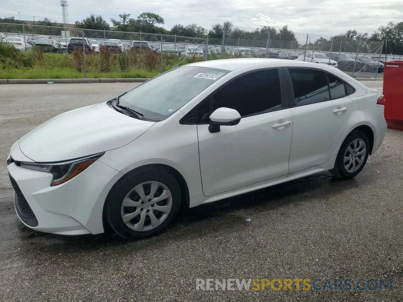 1 Photograph of a damaged car 5YFEPMAE4MP245687 TOYOTA COROLLA 2021