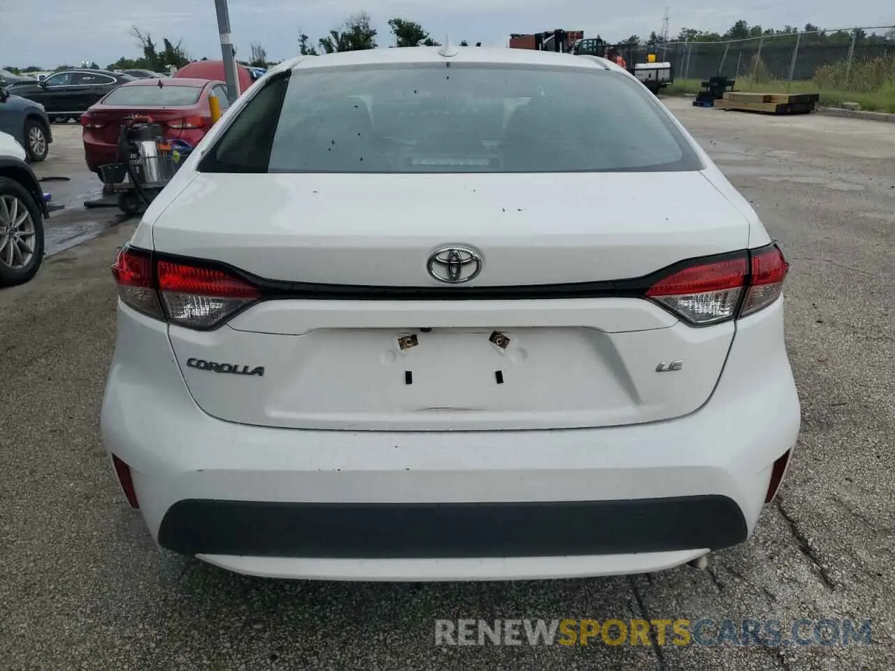 6 Photograph of a damaged car 5YFEPMAE4MP245687 TOYOTA COROLLA 2021