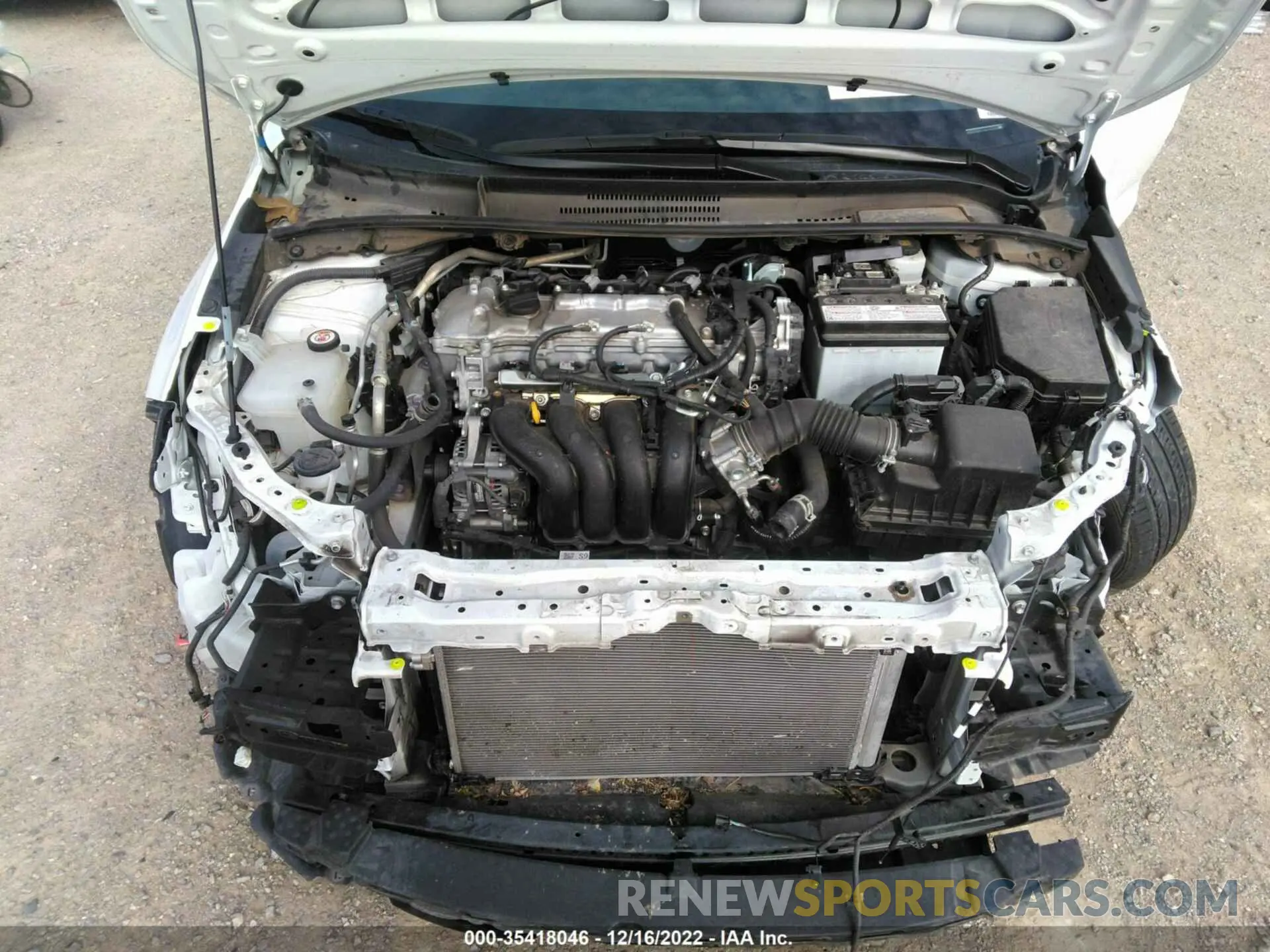 10 Фотография поврежденного автомобиля 5YFEPMAE4MP254597 TOYOTA COROLLA 2021