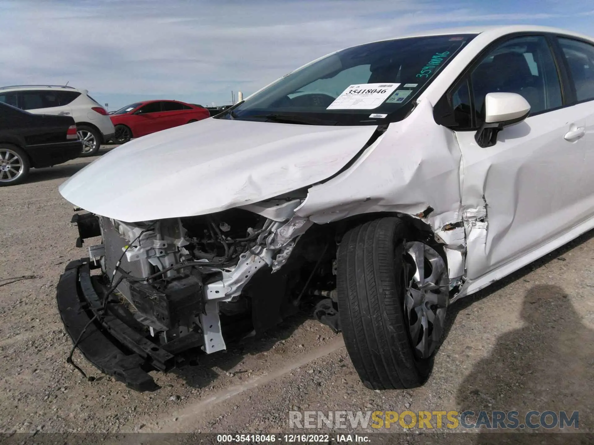 6 Фотография поврежденного автомобиля 5YFEPMAE4MP254597 TOYOTA COROLLA 2021