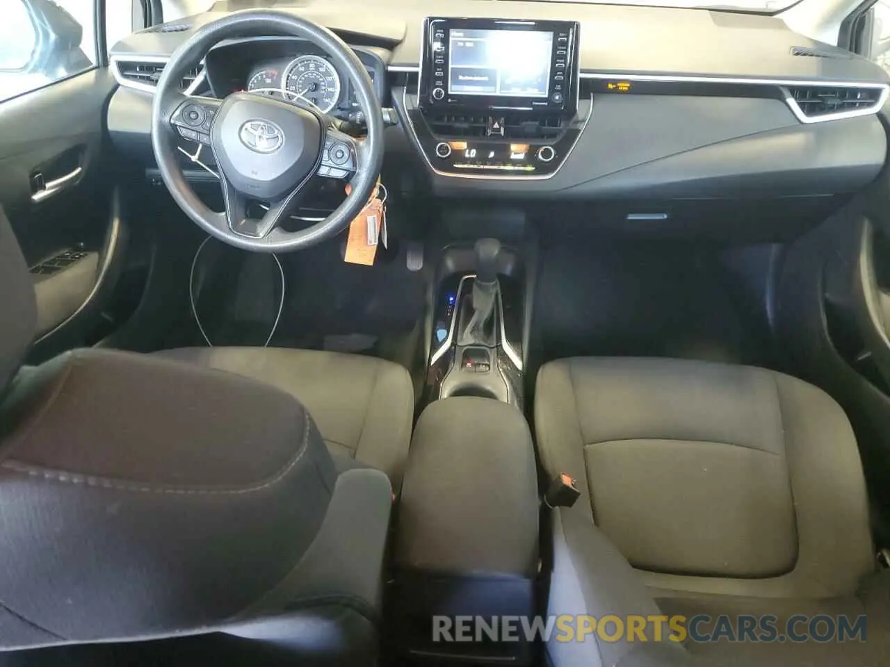 8 Фотография поврежденного автомобиля 5YFEPMAE4MP256169 TOYOTA COROLLA 2021