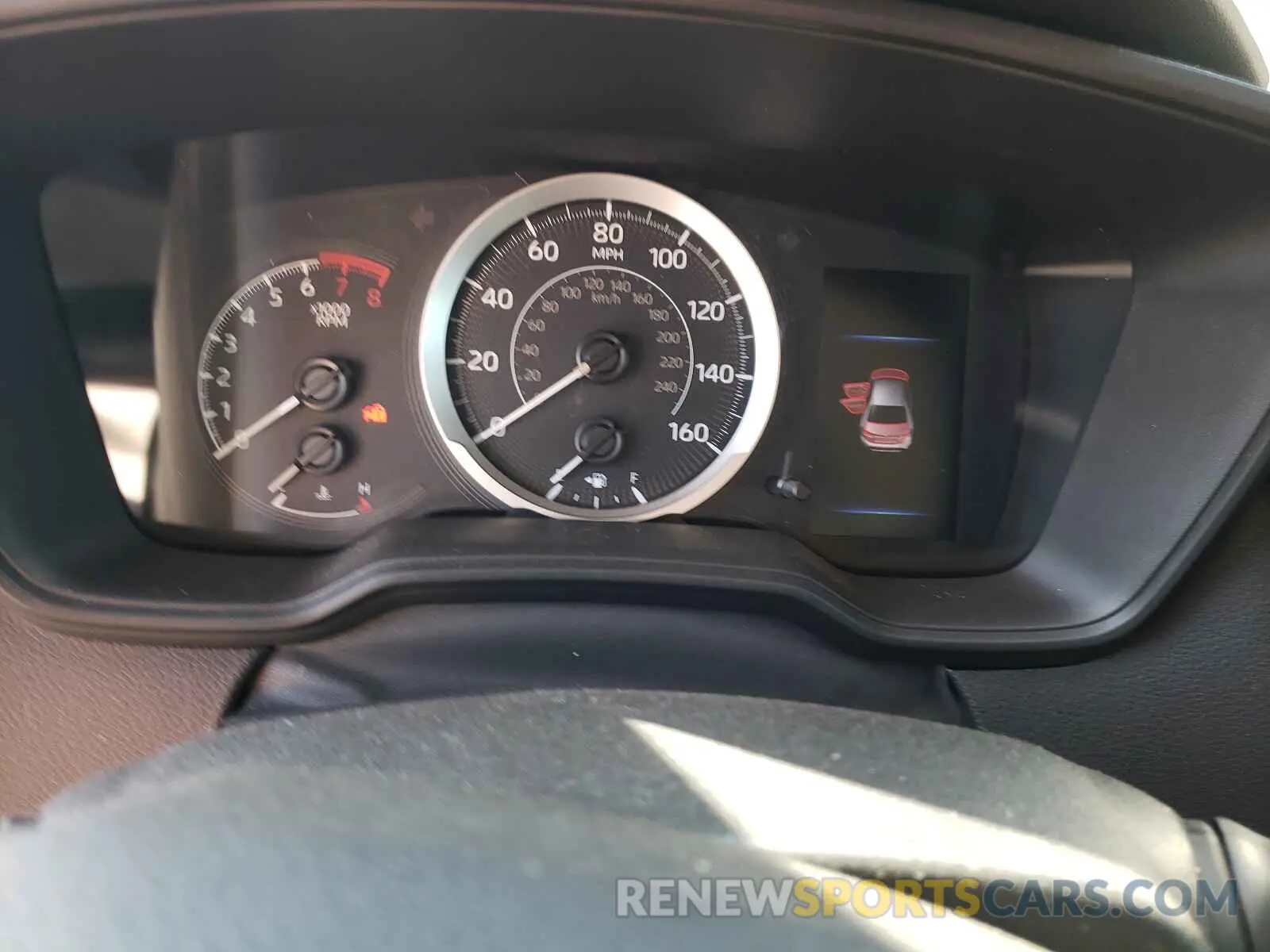 8 Фотография поврежденного автомобиля 5YFEPMAE4MP256270 TOYOTA COROLLA 2021