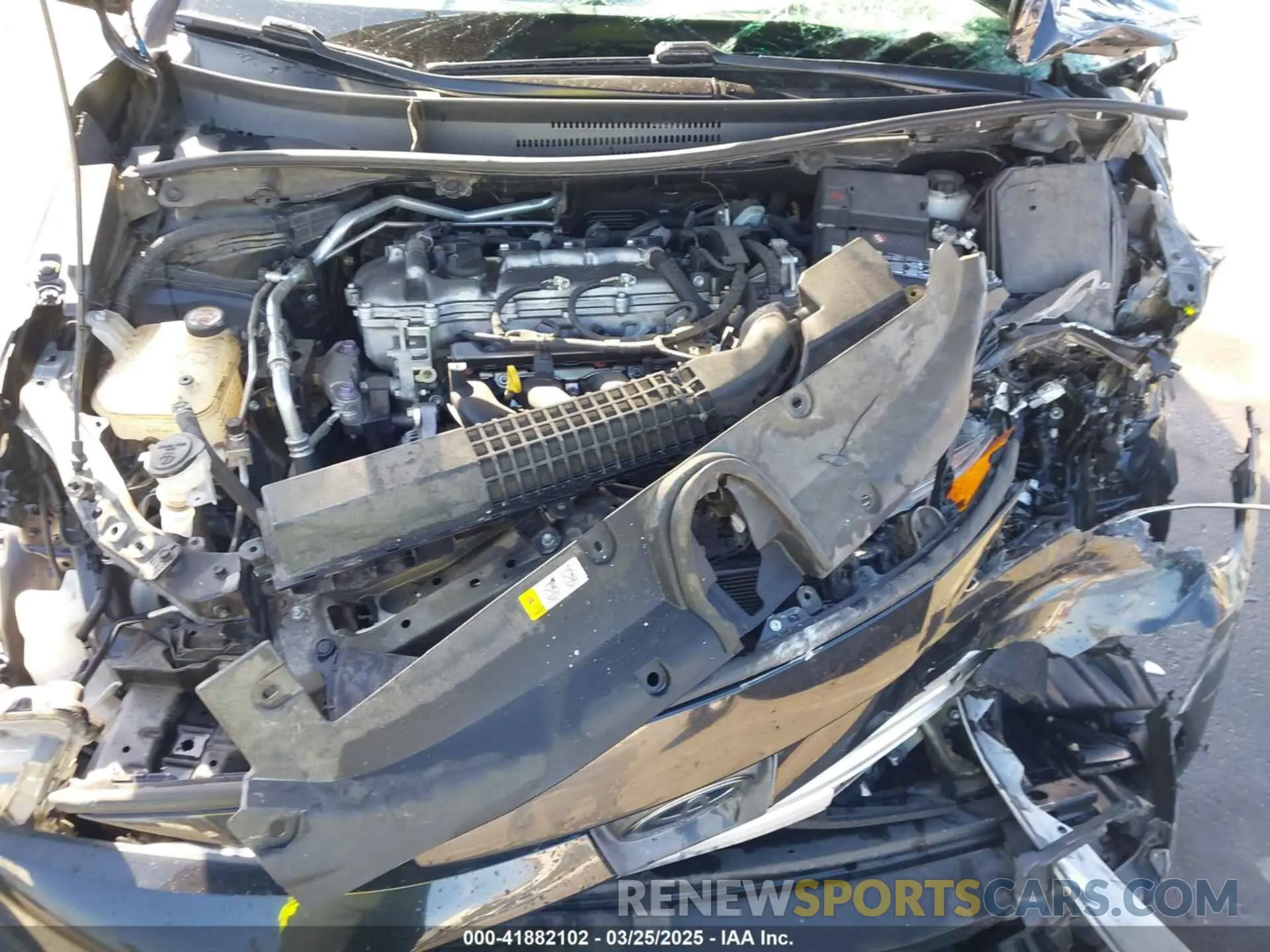 10 Фотография поврежденного автомобиля 5YFEPMAE5MP148174 TOYOTA COROLLA 2021
