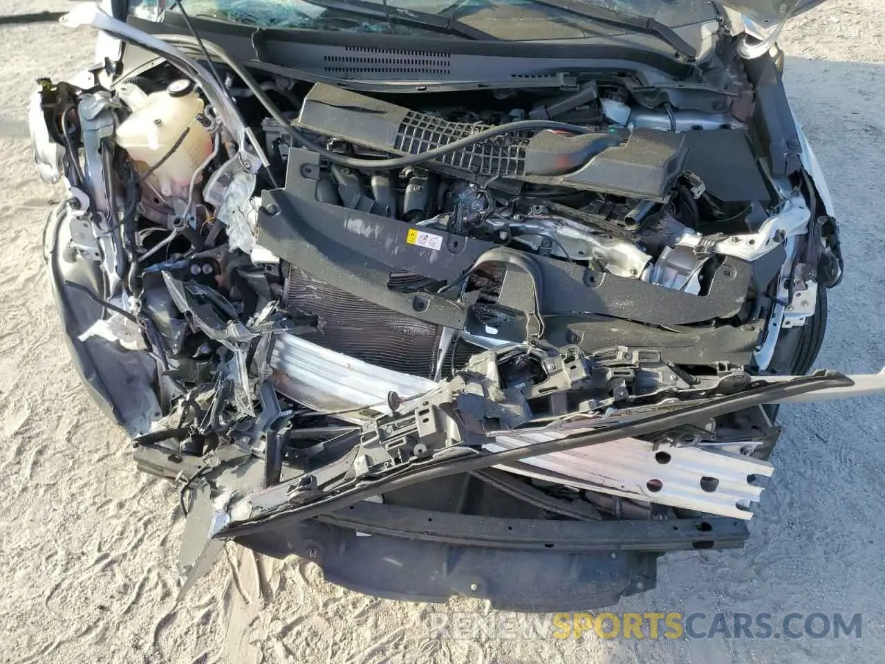 11 Фотография поврежденного автомобиля 5YFEPMAE5MP151298 TOYOTA COROLLA 2021