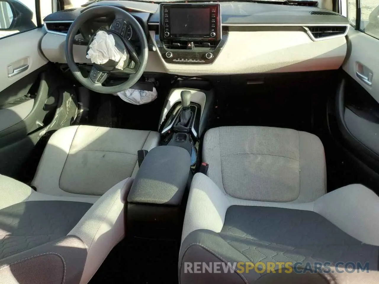 8 Фотография поврежденного автомобиля 5YFEPMAE5MP151298 TOYOTA COROLLA 2021