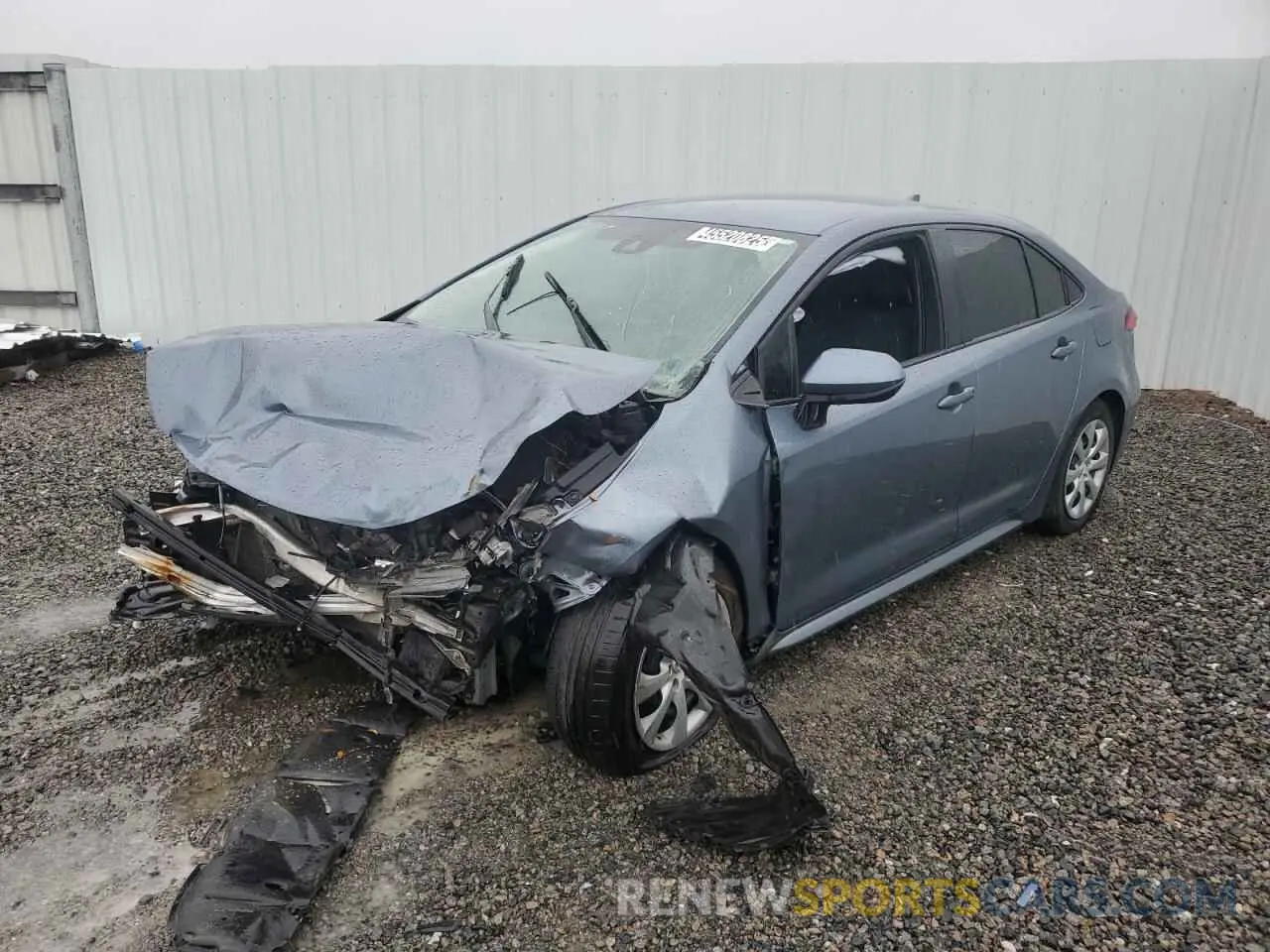 1 Фотография поврежденного автомобиля 5YFEPMAE5MP155142 TOYOTA COROLLA 2021