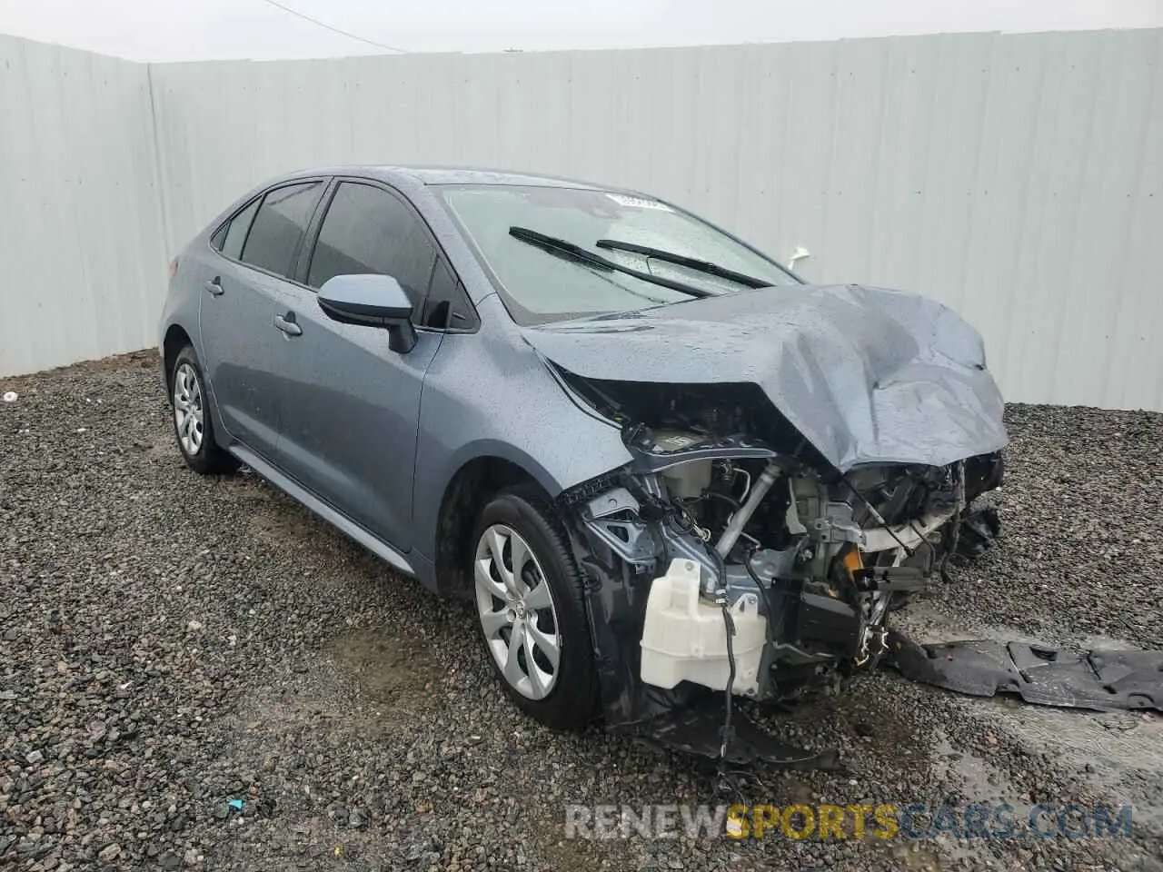 4 Фотография поврежденного автомобиля 5YFEPMAE5MP155142 TOYOTA COROLLA 2021