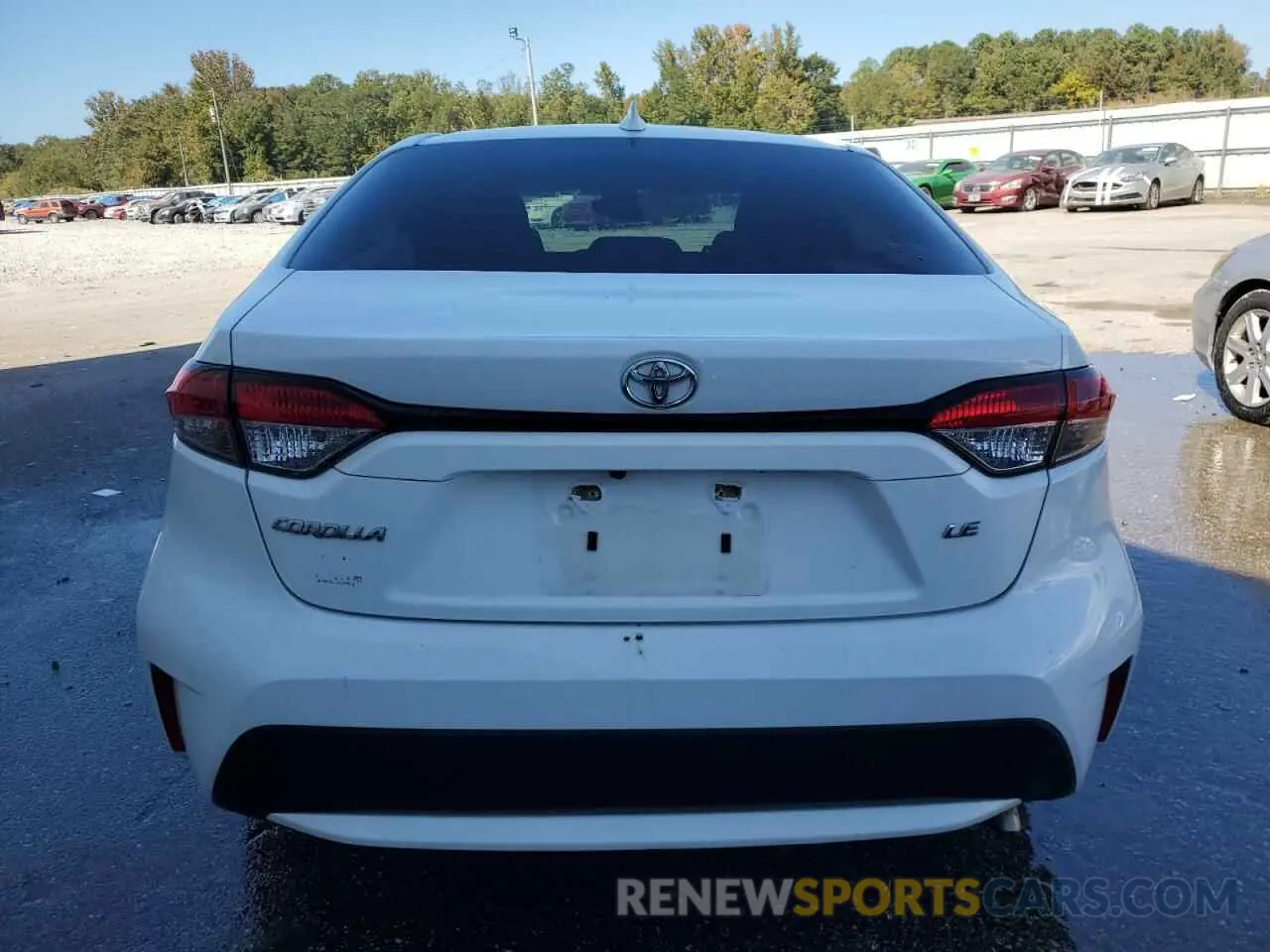 6 Photograph of a damaged car 5YFEPMAE5MP155822 TOYOTA COROLLA 2021