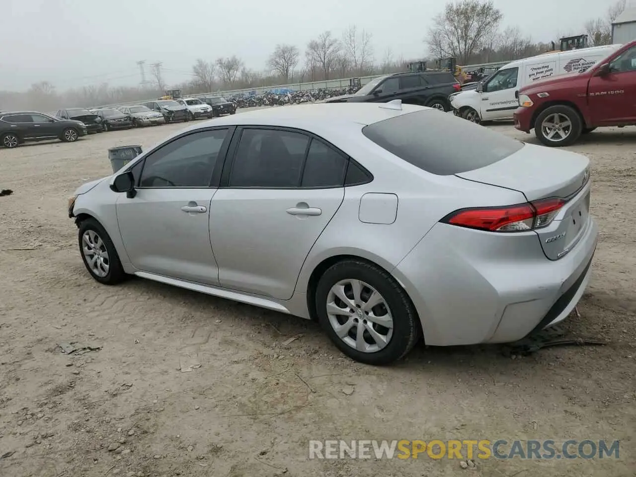2 Photograph of a damaged car 5YFEPMAE5MP155996 TOYOTA COROLLA 2021